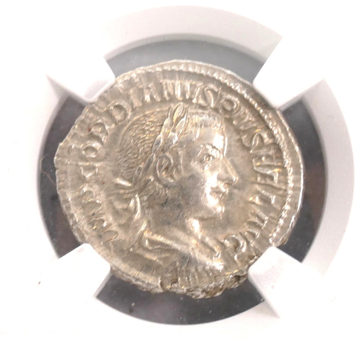 ROMAN EMPIRE 238-244 AD AR DENARIUS