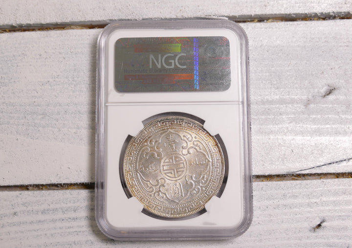 Great Britain 1908 $1 Bombay Mint MS64