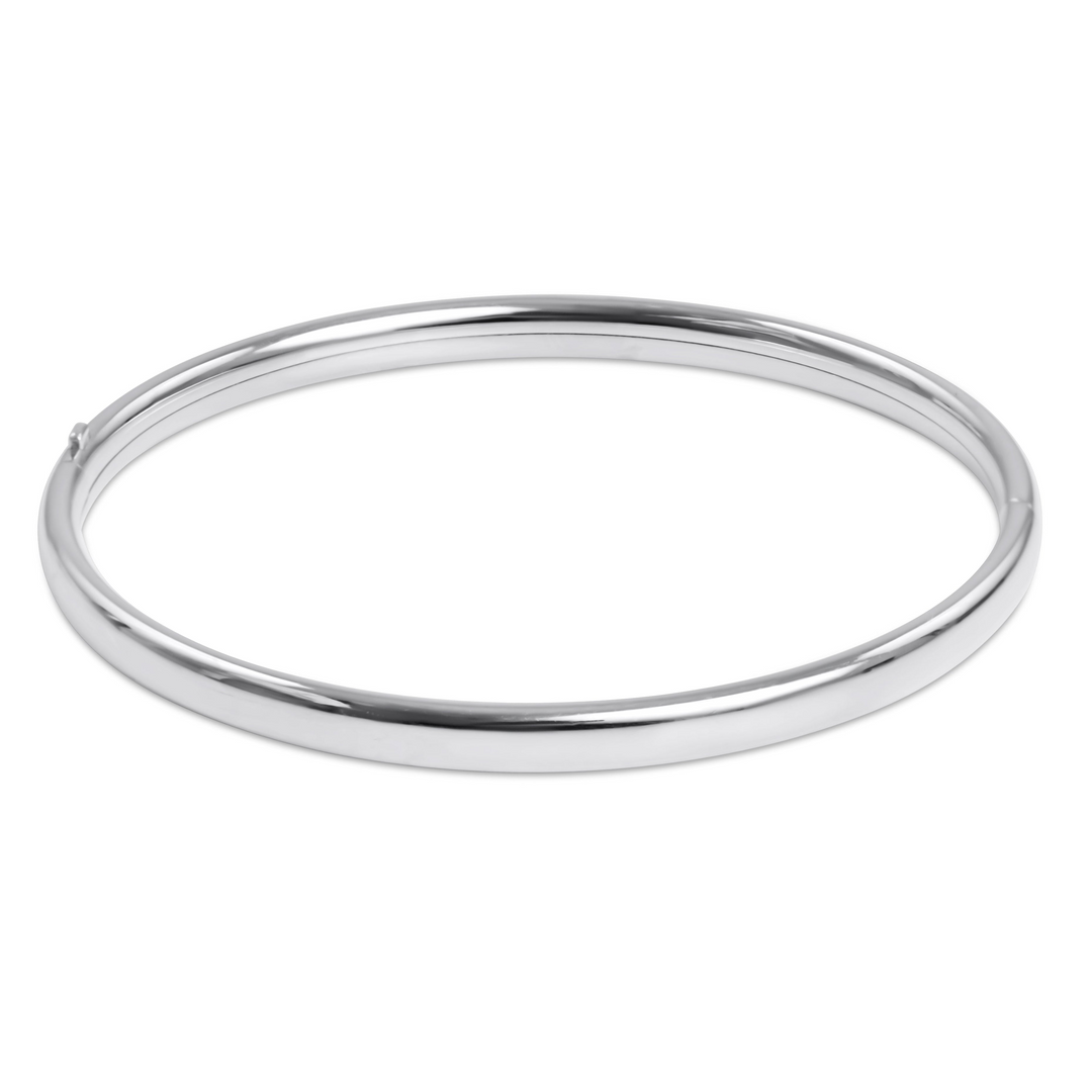 enewton - Sterling Silver - Silver 5mm Cherish Bangle Bracelet 7.5" diameter
