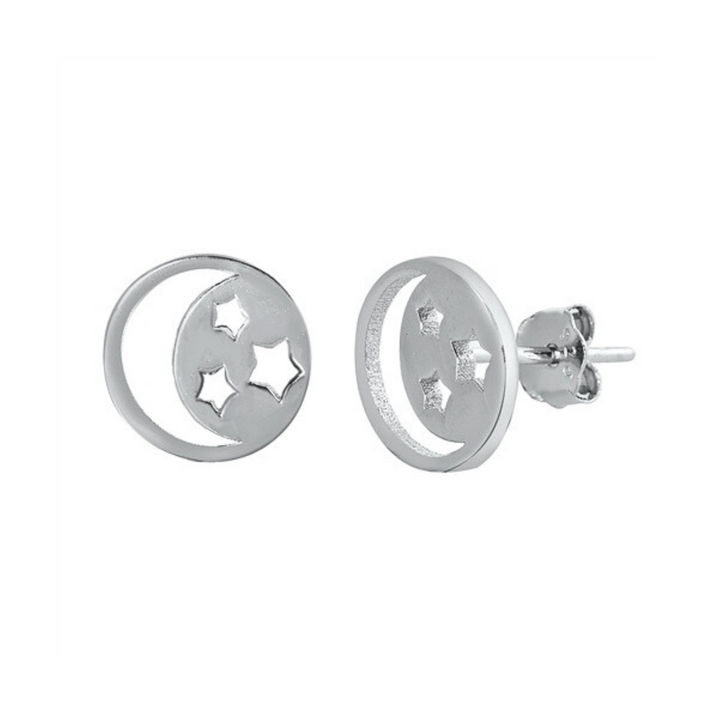 SS Moon and Stars Earrings