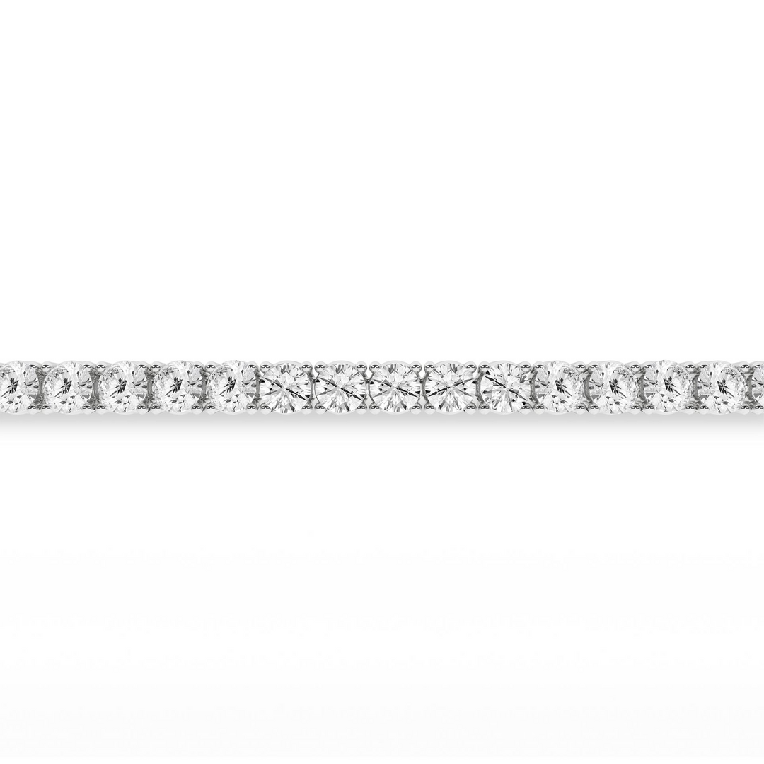 14k White Gold Lab Grown 2ctw Diamond Tennis Bracelet