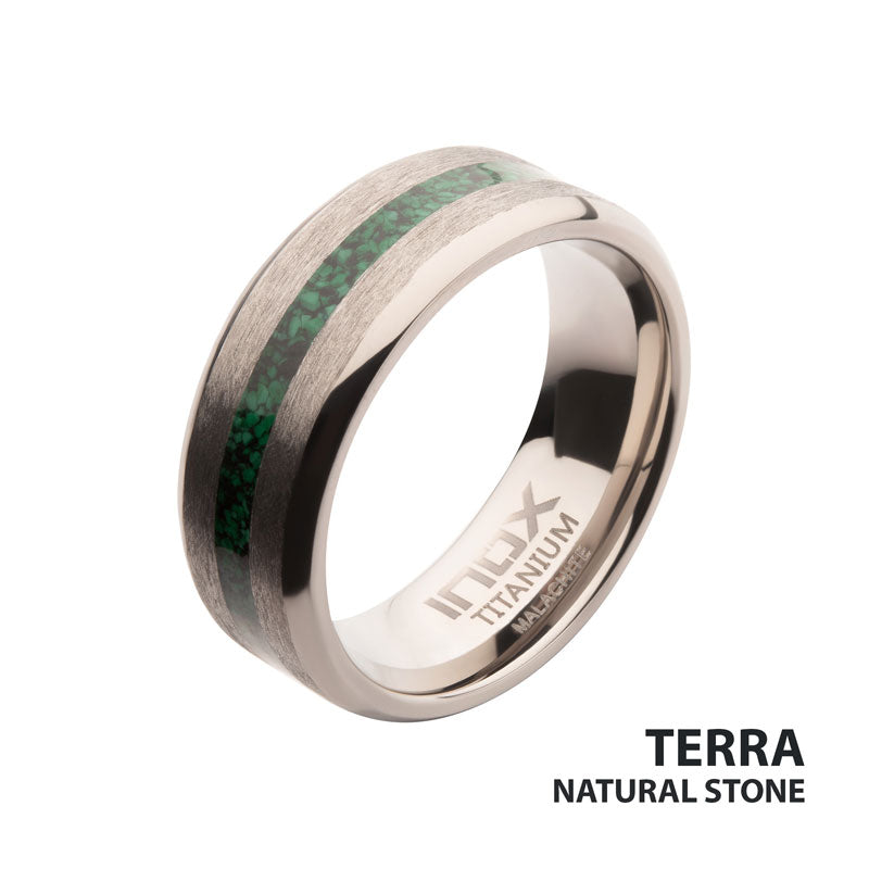 Matte Finish Titanium Malachit