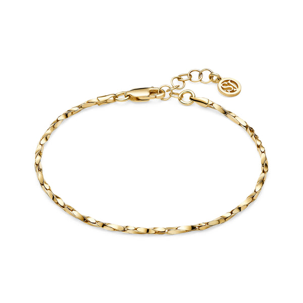 Sif Jakobs - Sterling Silver - Gold Plated "Savona" Chain Bracelet