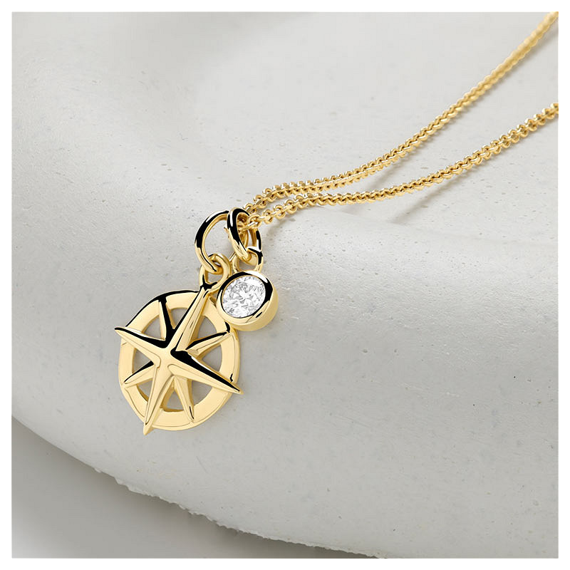 14kt Gold Lab Diamond Ships Wh
