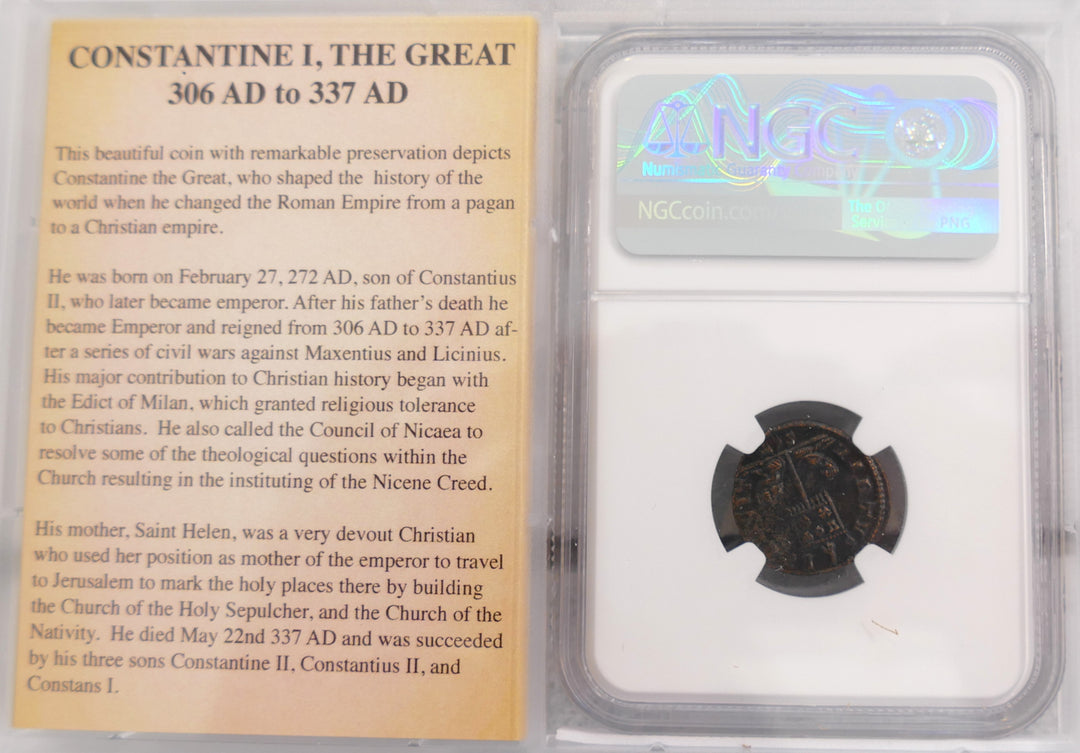 AE3 BI NUMMUS ROMAN EMPIRE 307-337