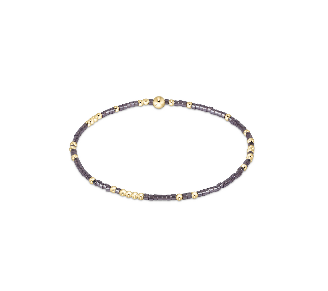 enewton - Hope Unwritten Taupe with a Twist Gold-Filled Bracelet (Standard 6.25")