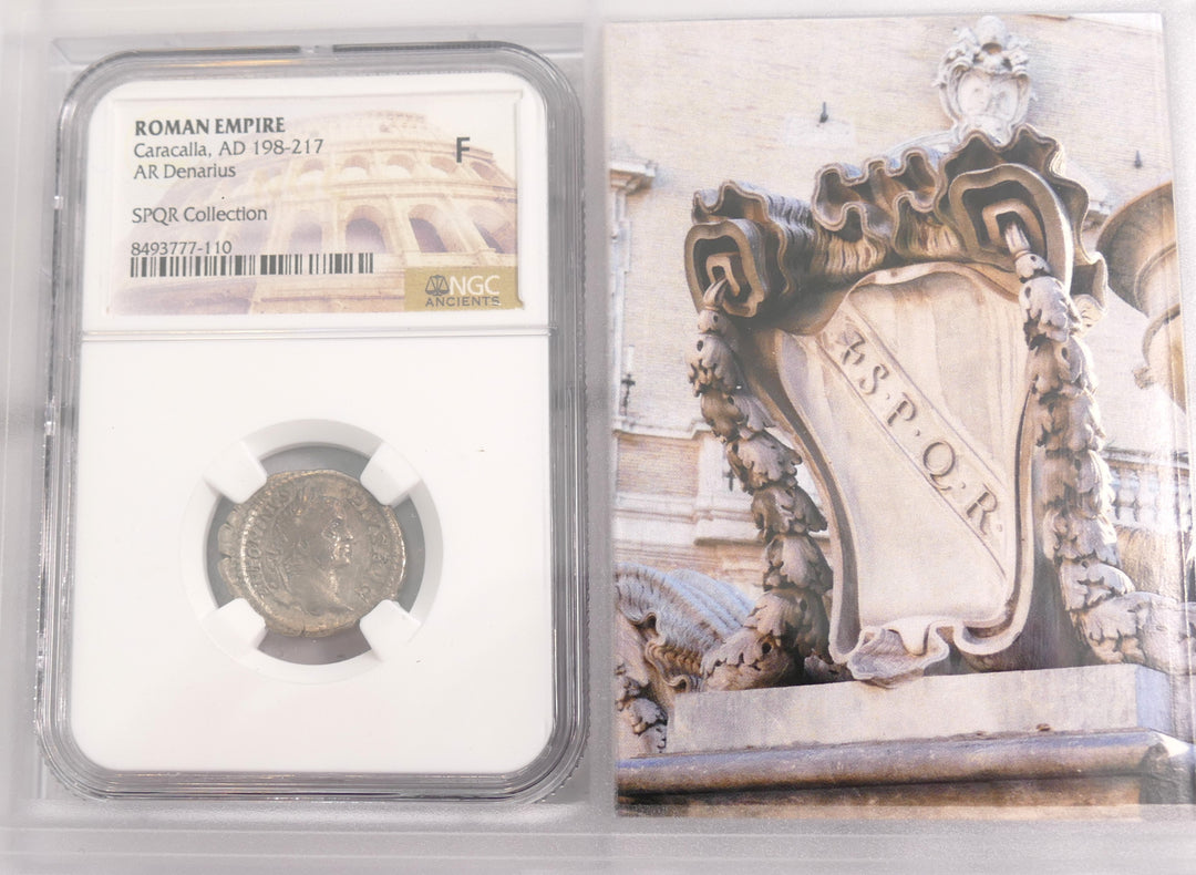 ROMAN EMPIRE 198-217 AD AR DENARIUS