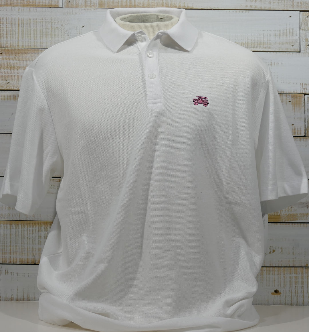 Havika - Short Sleeve Polo Shirt - White * Ocean City Exclusive