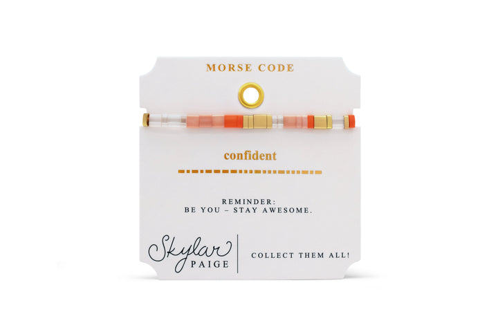 Stia Couture - - Gold "Confident" Tila Bead Stretch Bracelet