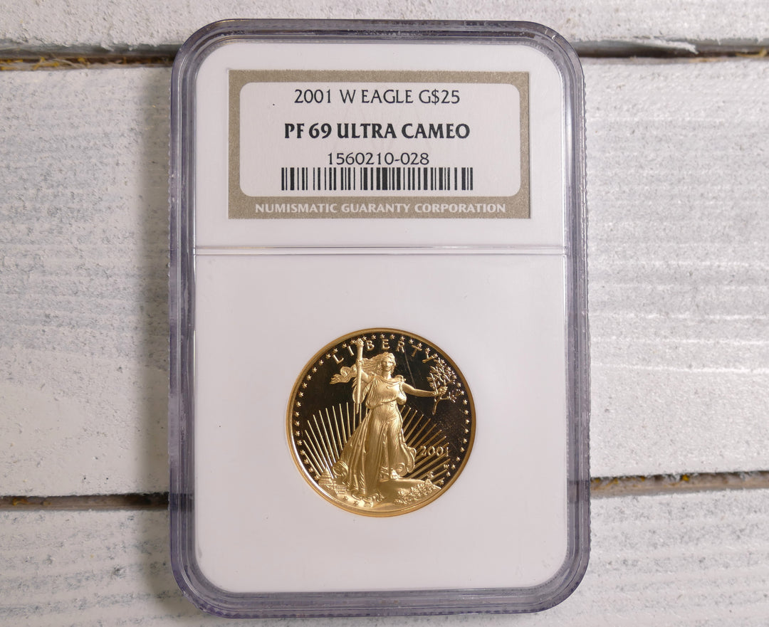 USA 2001 $25 WEST POINT Mint