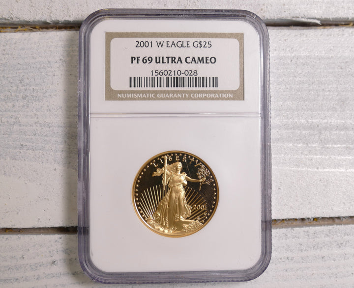 USA 2001 $25 WEST POINT Mint