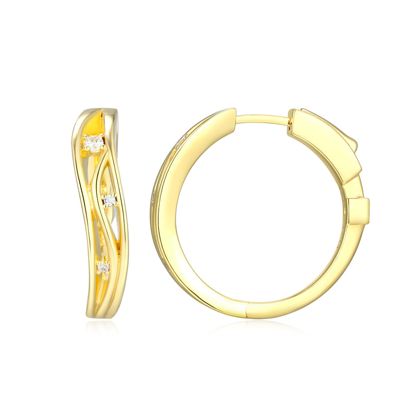 Sterling Silver Gold Plated Be