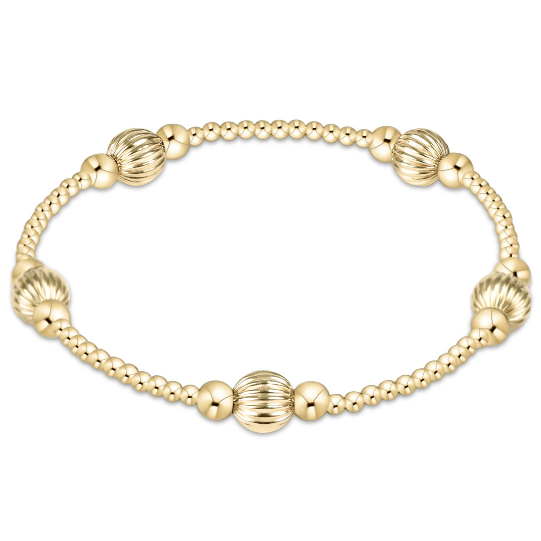 enewton - Beaded Bracelet Purpose Dignity - 6mm Gold-Filled Bracelet (Standard 6.25")