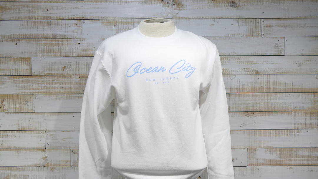 Powerblend Fleece Crew − White