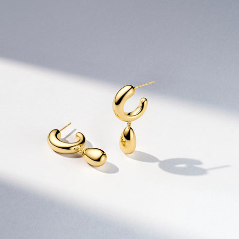 GOCCIA PENDOLO PIANURA EARRING