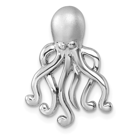 Sterling Silver Rhodium Plated