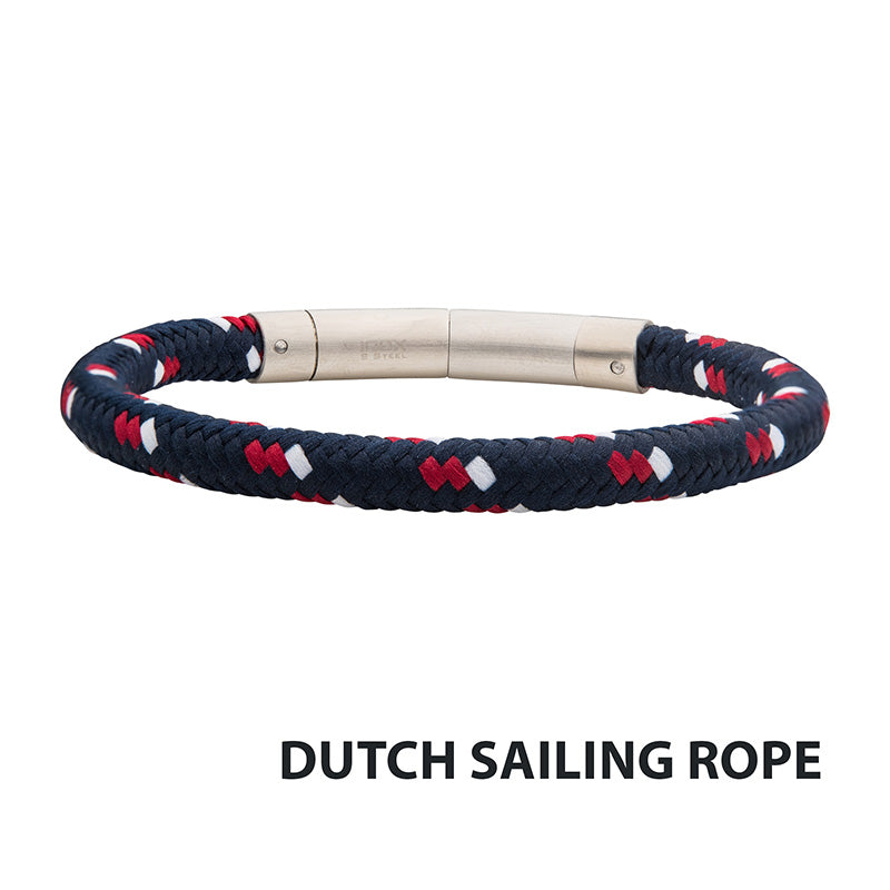 6mm Blue White and Red Nylon C