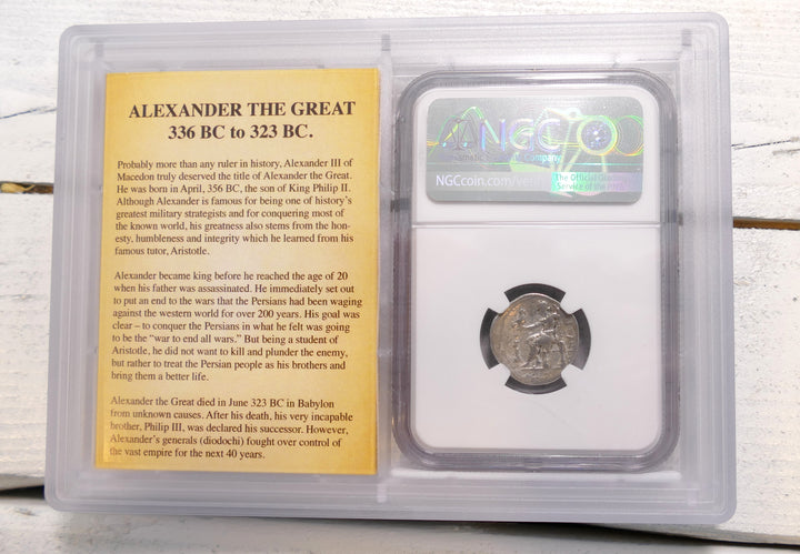 Alexander the Great KINGDOM OF MACEDON 336-323 BC AR DRACHM Mint
