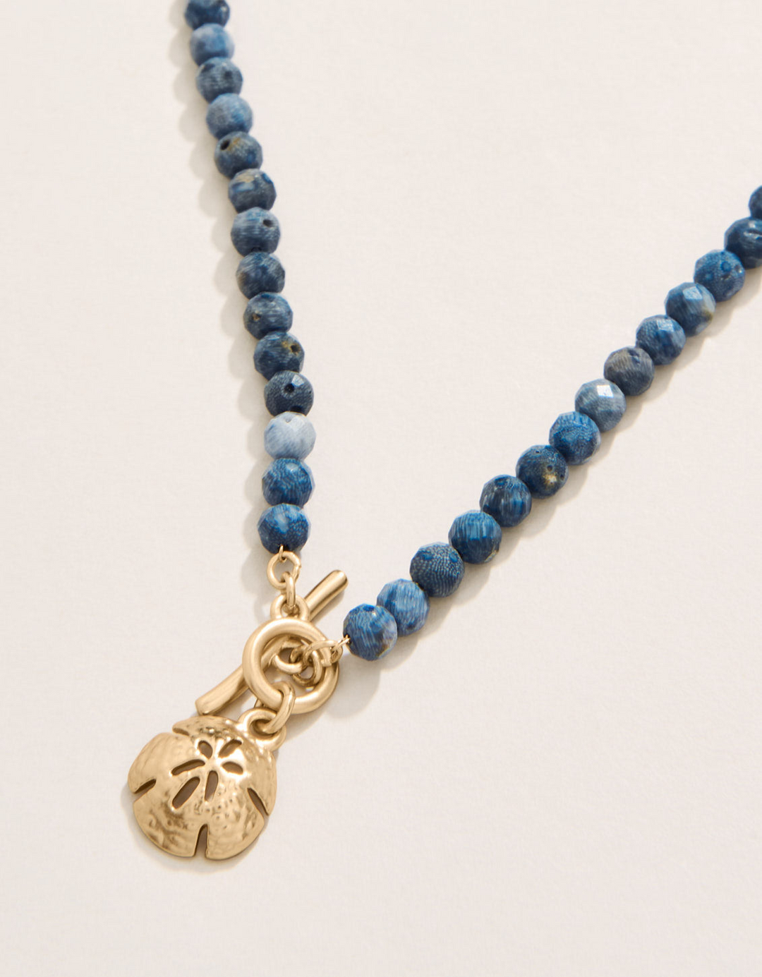 CALM WATERS NECKLACE 17" BLUE