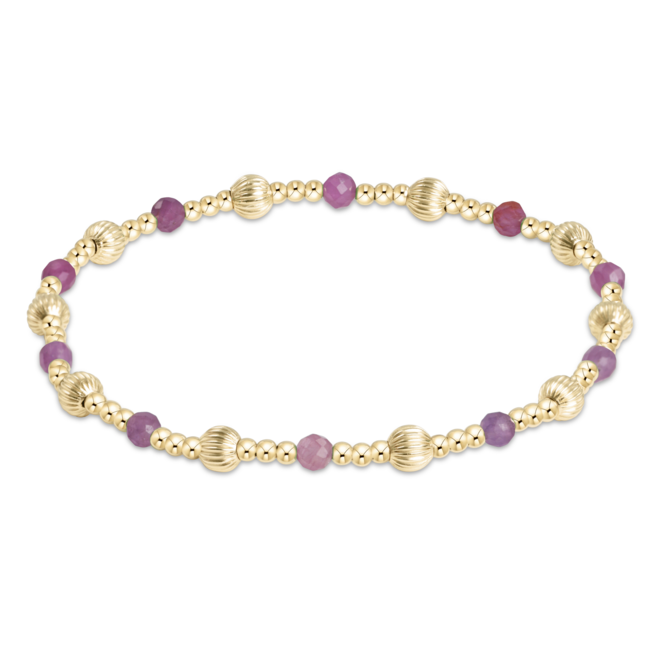 enewton - Beaded Bracelet Sincerity Pattern Gold-Filled Bracelet (Standard 6.25")