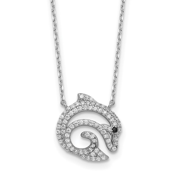 Cheryl M Sterling Silver Rhodi