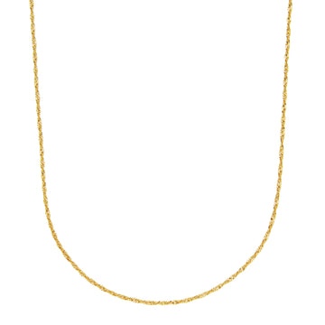 REIGN YGP ROPE TWIST CHAIN 16"