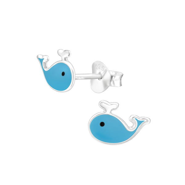 SS Blue Whale Earrings