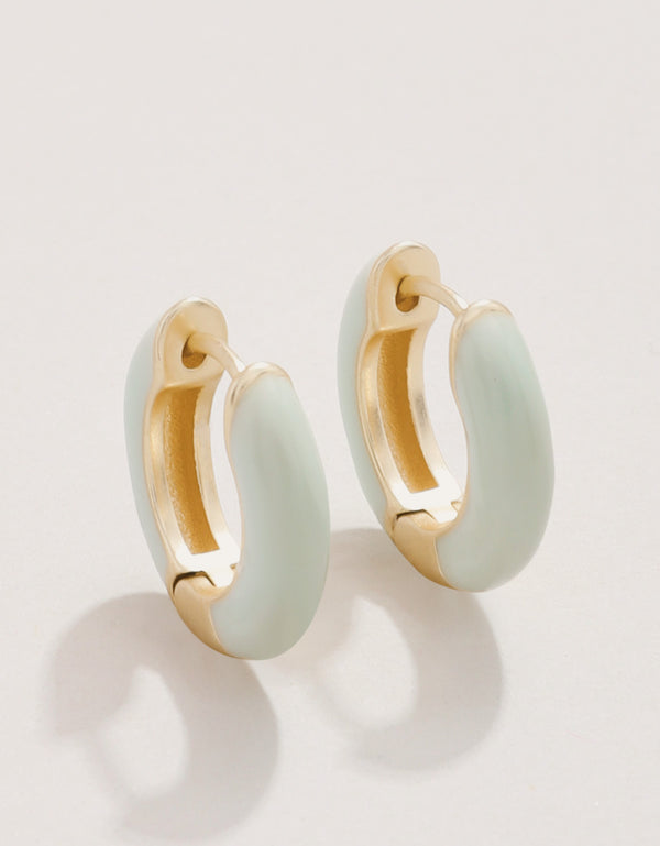 Clara Hoop Earrings 15mm
Sea