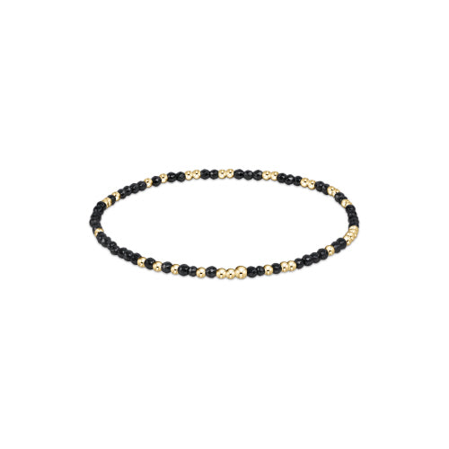 enewton - Hope Unwritten Bead Bracelet 2mm Faceted Hematite Gold-Filled Bracelet (Standard 6.25")