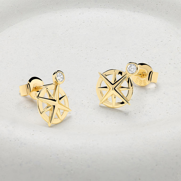 14kt Gold Lab Diamond Ships Wh
