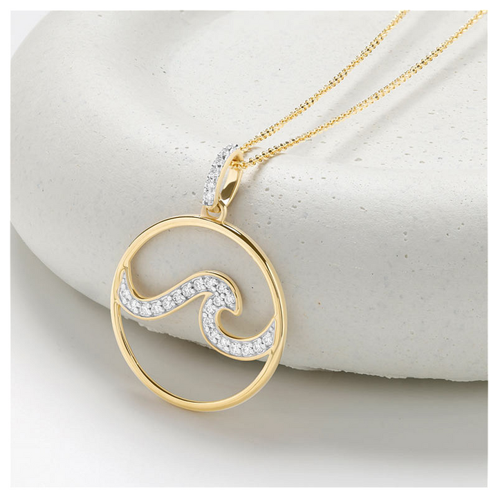 14kt Gold Lab Diamond Sharks T
