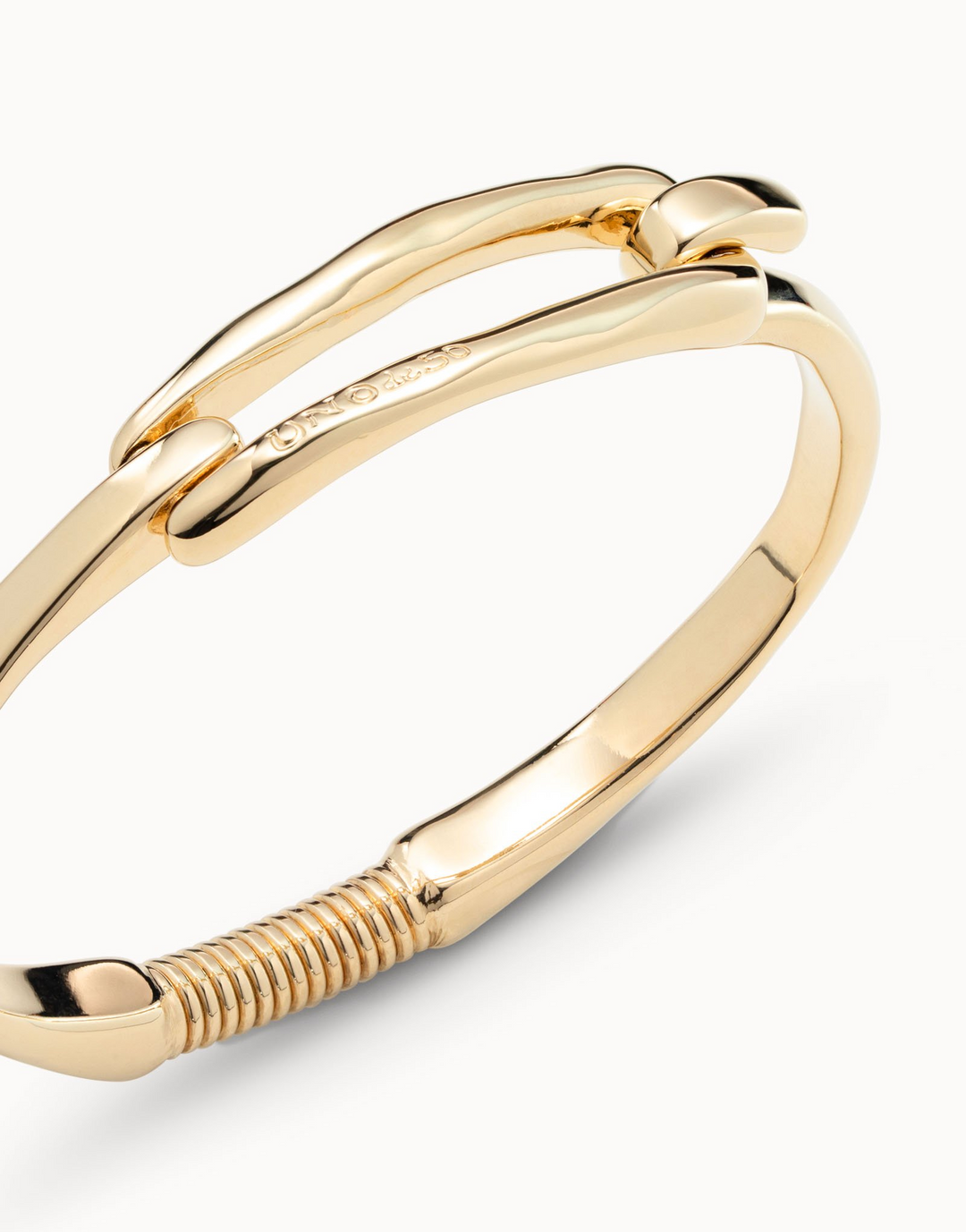 18K gold-plated buckle bracelet