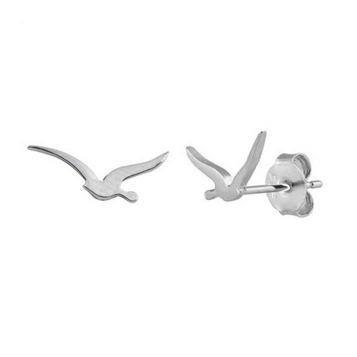 SS Seagull Earrings