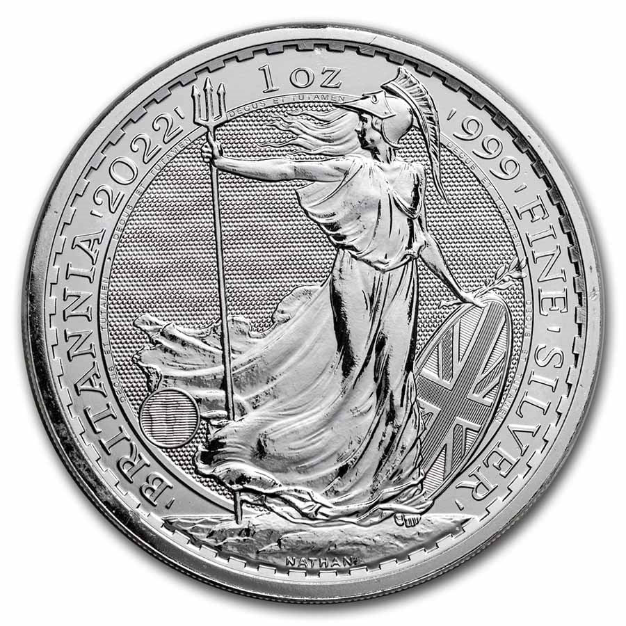 1 TROY OUNCE OF SILVER- ROUND (random Mints)