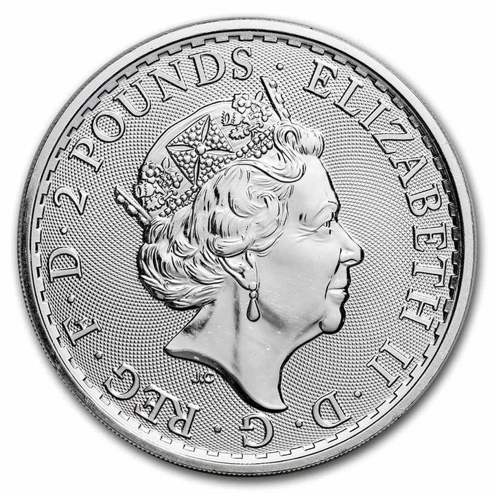 1 TROY OUNCE OF SILVER- ROUND (random Mints)